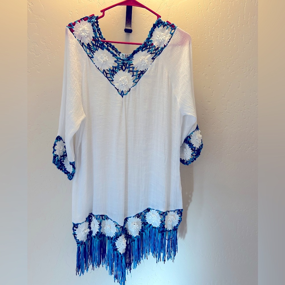 India Boutique bathing suit cover.